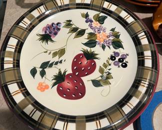 Strawberry Fields plates