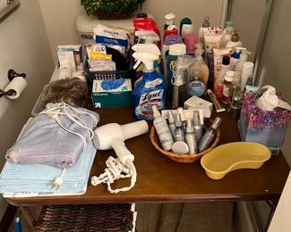 Usual bathroom products