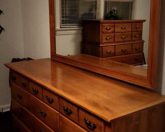 Forest Triple Maple DresserMirror