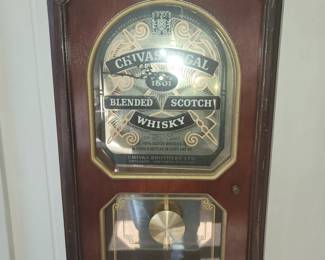 Chivas Regal Whiskey clock