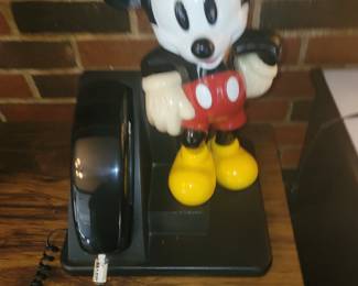 Vintage Mickey Mouse phone 