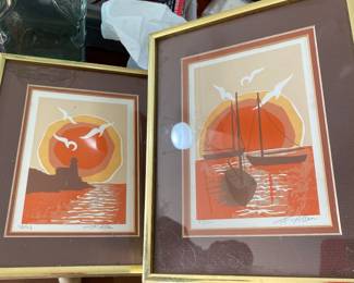 Numbered Artist F. Allen