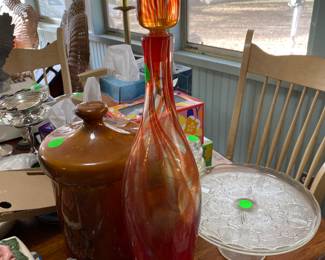 21” Blenko Charisma Decanter