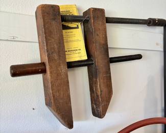 This thing is huge.  You could clamp a house with it.