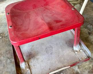 Sit and roll.  Great new toy for Christmas.