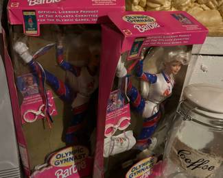 Olympic Barbie Gymnasts