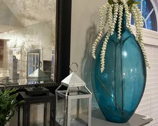 Large vases and decor