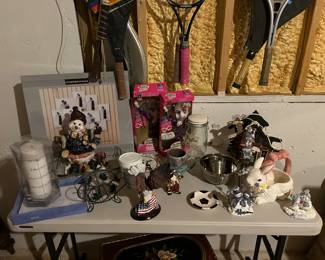 Holiday and snowmen decor