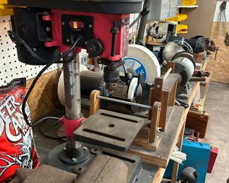 Vice and drill press