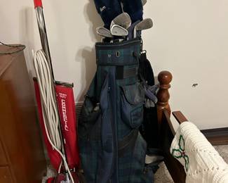 Vacuums and golf clubs