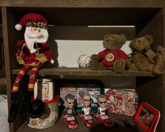 NASCAR and holiday decor