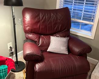 Red recliner
