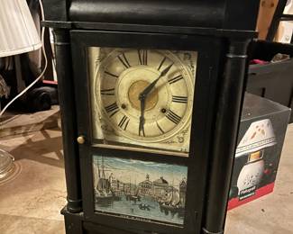 “View of Boston” clock