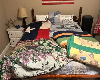 Quilts, blankets, and bedroom sets