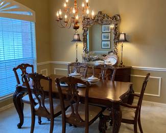 Pulaski Formal Dining Table and Chairs