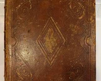 Antique 1834 Family Holy Bible
