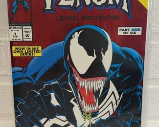 Venom Lethal Protector 1992 Comic Book