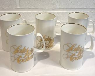 Vintage Saks Fifth Avenue Mugs