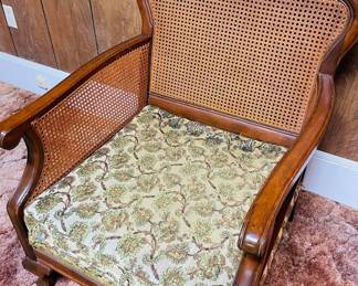 View of Pristine Cane Back  & Sides