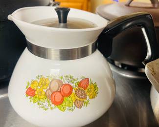 Vintage Corning Ware Tea Kettle