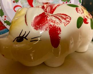 Vintage McCoy Piggy Bank
