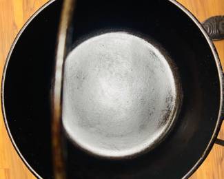 Inside of #8 Dutch Oven
   Smooth as Glass