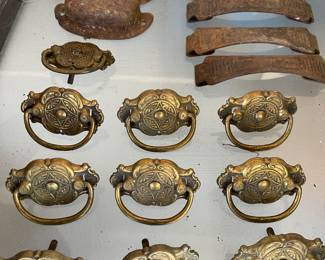 Collection of Vintage Hardware -
    Drawer Pulls  