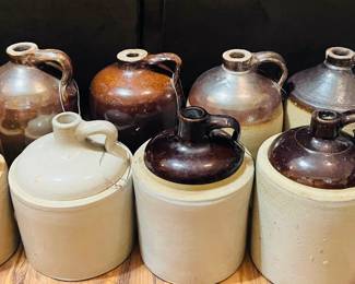 More Moonshine Crock Jugs 