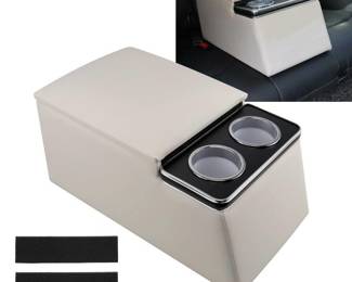 Sporacingrts White Universal Truck Seat/Bench Organizer