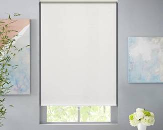 Aosky Roller Window Shades, Ivory White