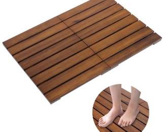 Smart Fendee Premium Teak Shower Mat