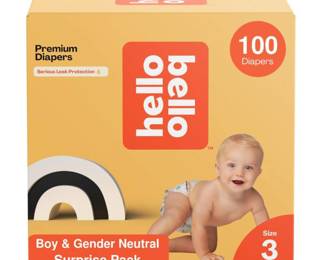Hello Bello Premium Diapers, Size 3