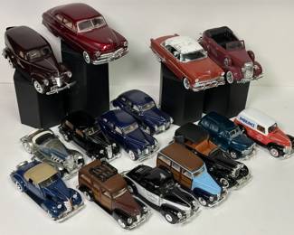 Lot of 15 Various Diecast Toy Cars