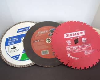 Assorted 10 Circular Saw Blades