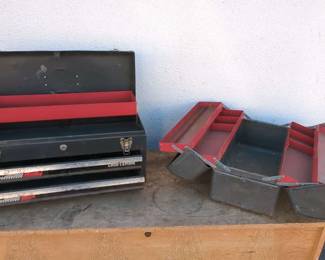 Vintage Craftsman and Union Tool Boxes