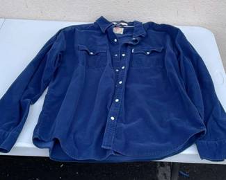 Levis Corduroy Shirt  Vintage Style
