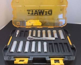 DeWalt 3 8 Drive Deep Socket Set