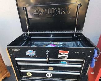 Husky Tool Chest with Rolling Cabinet
