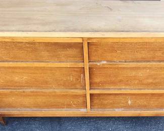 MidCentury Modern 6Drawer Dresser  MCM