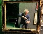 Large Decorative Antique Mirror