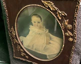 Antique Baby portrait
