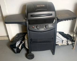 Char-Broil Two Burner Propane Grill, Includes Grill Cover And Propane Tank