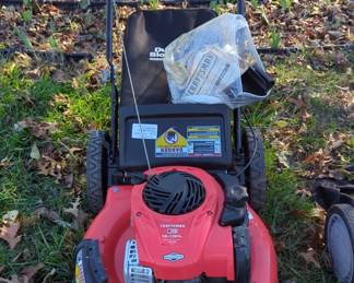 Craftsman Mower, Model M115 Including Dust Blocker EZ Empty Bag