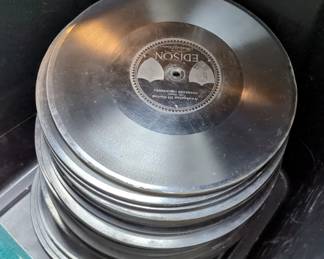 Edison Music Records, Including, Snow Deer, Just As You Mother Wants, Stars And Stripes And MOre, Qty 40Plates, Approx Qty