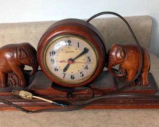 Sessions Elephant Clock, Circa 1930