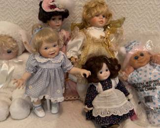 Miscellaneous Doll Lot Bliss Enchanted Art Collection, House Of Global Art, Pink Pj Troll, Precious