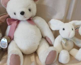 Assortment of Vintage Plush Toys