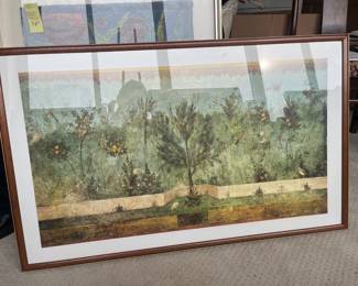 $180.00. Framed poster