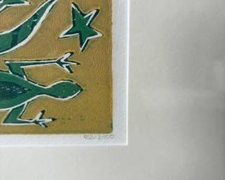 close up of signature