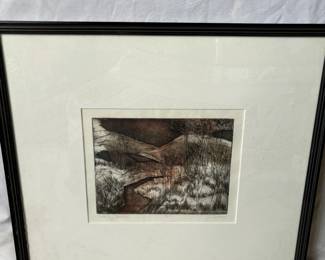 $260 "Autumn Passing". 18" x 21".